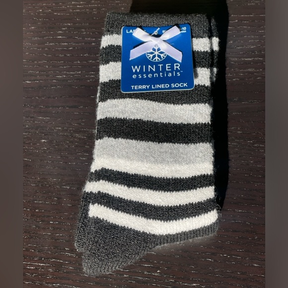 Cozy Terry Lined Socks Bundle (2 Pairs) — Winter Essentials - Picture 4 of 16